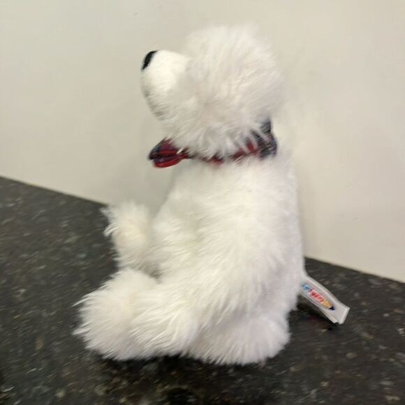 Mary Meyer Christmas Holiday Polar Bear Plush 10” Stuffed Animal - Picture 3 of 9